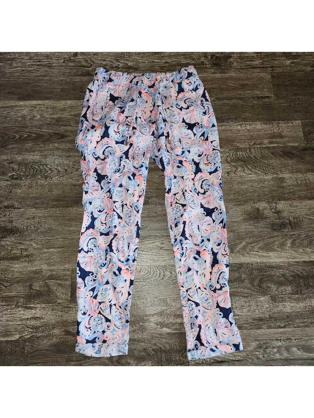 Lilly Pulitzer Aden Linen Pant